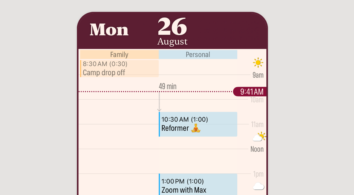 Integrated Calendar